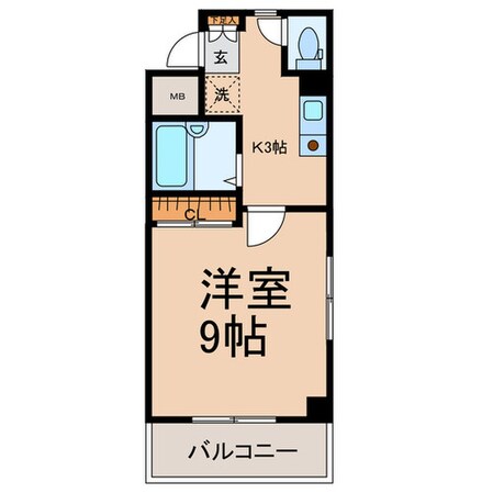 ＢＥＲＧ瓦町の物件間取画像